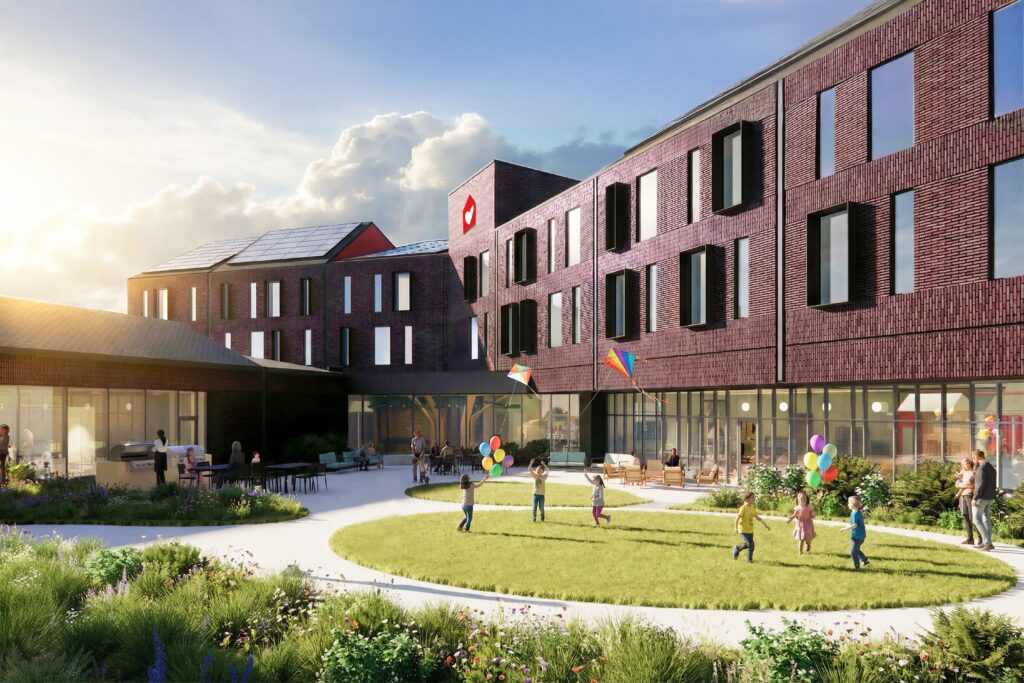 Rendering of new Ronald McDonald House