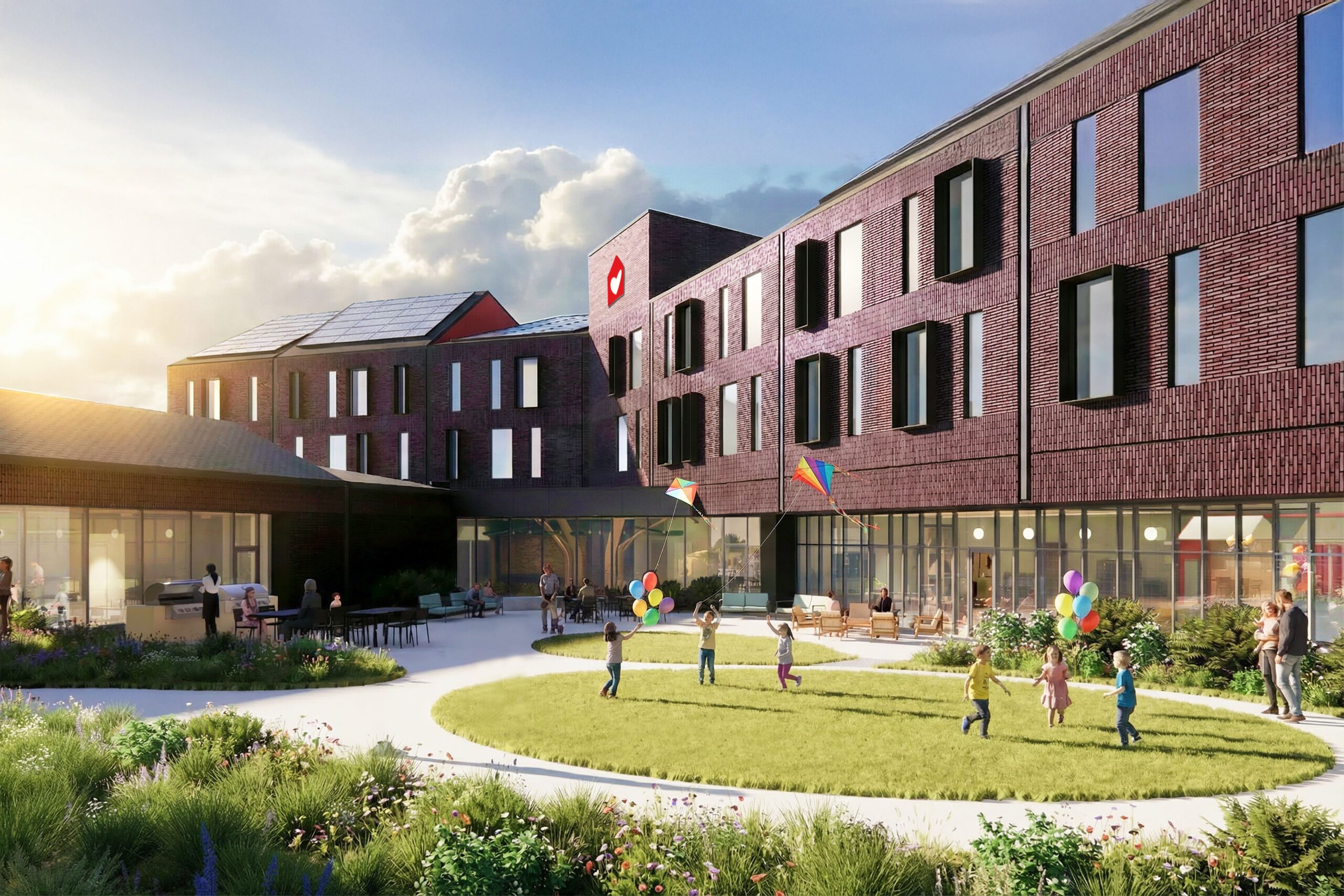 Rendering of new Ronald McDonald House